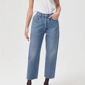 Agolde 90’s Crop Mid Rise Straight Jean